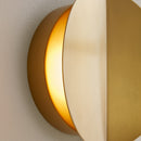 LED Wall Sconce<br /><span style="color:#4AB0CE;">Entrega: 11-12 semanas en USA</span><br /><span style="color:#4AB0CE;font-size:60%;">PREGUNTE POR ENTREGA EN PANAMA</span><br />Collection: Dottie<br />Finish: Burnished Brass