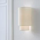 Two Light Wall Sconce<br /><span style="color:#4AB0CE;">Entrega: 4-10 dias en USA</span><br /><span style="color:#4AB0CE;font-size:60%;">PREGUNTE POR ENTREGA EN PANAMA</span><br />Collection: Sawyer<br />Finish: Burnished Brass