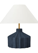 One Light Table Lamp<br /><span style="color:#4AB0CE;">Entrega: 4-10 dias en USA</span><br /><span style="color:#4AB0CE;font-size:60%;">PREGUNTE POR ENTREGA EN PANAMA</span><br />Collection: Veneto<br />Finish: Matte Medium Blue Wash