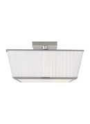Four Light Flush Mount<br /><span style="color:#4AB0CE;">Entrega: 18-19 semanas en USA</span><br /><span style="color:#4AB0CE;font-size:60%;">PREGUNTE POR ENTREGA EN PANAMA</span><br />Collection: Esther<br />Finish: Polished Nickel