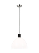 One Light Pendant<br /><span style="color:#4AB0CE;">Entrega: 4-10 dias en USA</span><br /><span style="color:#4AB0CE;font-size:60%;">PREGUNTE POR ENTREGA EN PANAMA</span><br />Collection: Hadley<br />Finish: Polished Nickel
