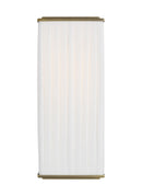 One Light Wall Sconce<br /><span style="color:#4AB0CE;">Entrega: 4-10 dias en USA</span><br /><span style="color:#4AB0CE;font-size:60%;">PREGUNTE POR ENTREGA EN PANAMA</span><br />Collection: Esther<br />Finish: Time Worn Brass