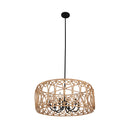 Kalco - 515355MB - Six Light Pendant - Tablas - Matte Black