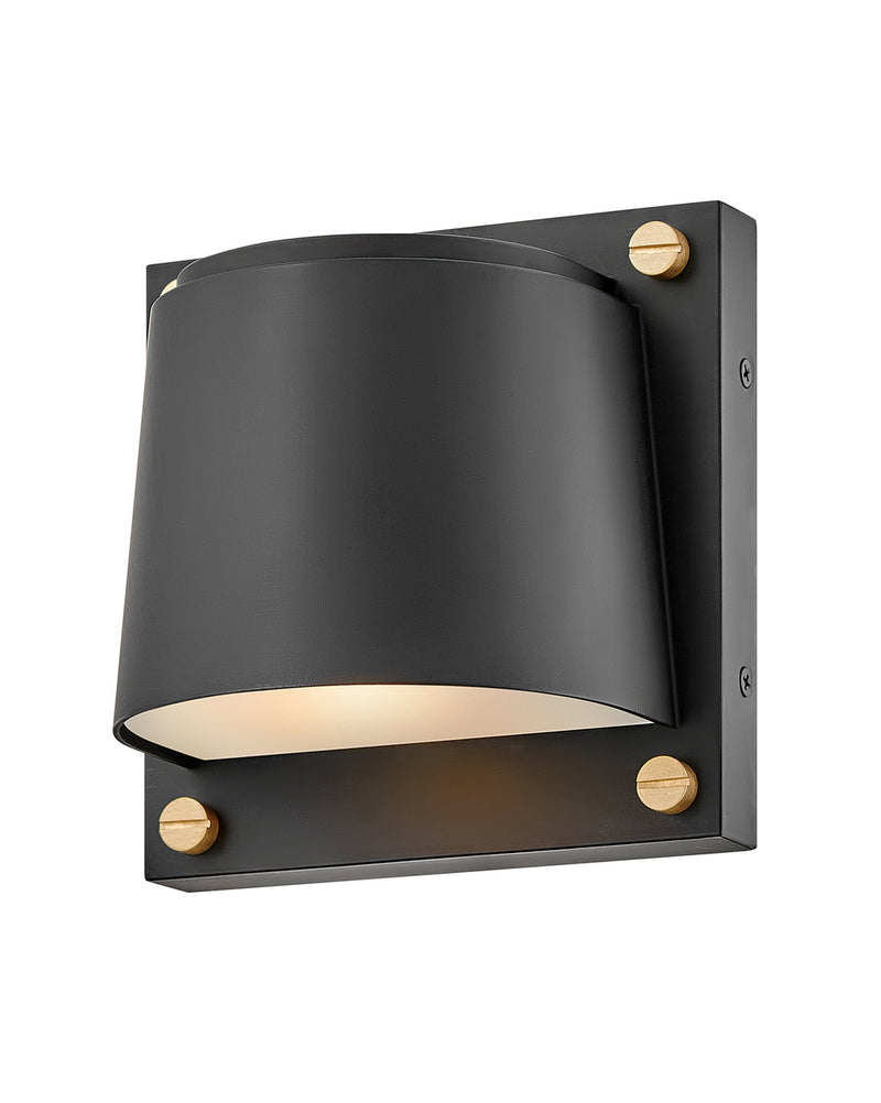 LED Wall Mount<br /><span style="color:#4AB0CE;">Entrega: 4-10 dias en USA</span><br /><span style="color:#4AB0CE;font-size:60%;">PREGUNTE POR ENTREGA EN PANAMA</span><br />Collection: Scout<br />Finish: Black