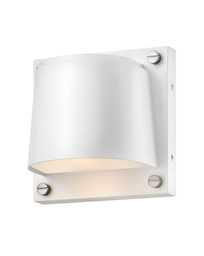 LED Wall Mount<br /><span style="color:#4AB0CE;">Entrega: 4-10 dias en USA</span><br /><span style="color:#4AB0CE;font-size:60%;">PREGUNTE POR ENTREGA EN PANAMA</span><br />Collection: Scout<br />Finish: Satin White