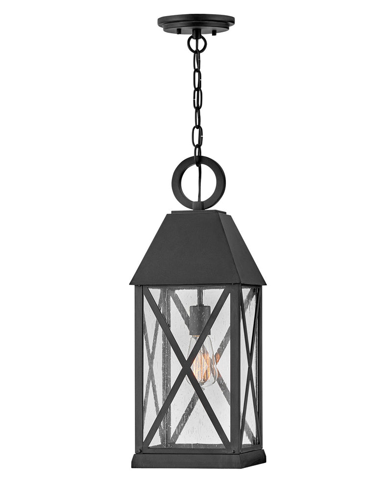 LED Hanging Lantern<br /><span style="color:#4AB0CE;">Entrega: 4-10 dias en USA</span><br /><span style="color:#4AB0CE;font-size:60%;">PREGUNTE POR ENTREGA EN PANAMA</span><br />Collection: Briar<br />Finish: Museum Black