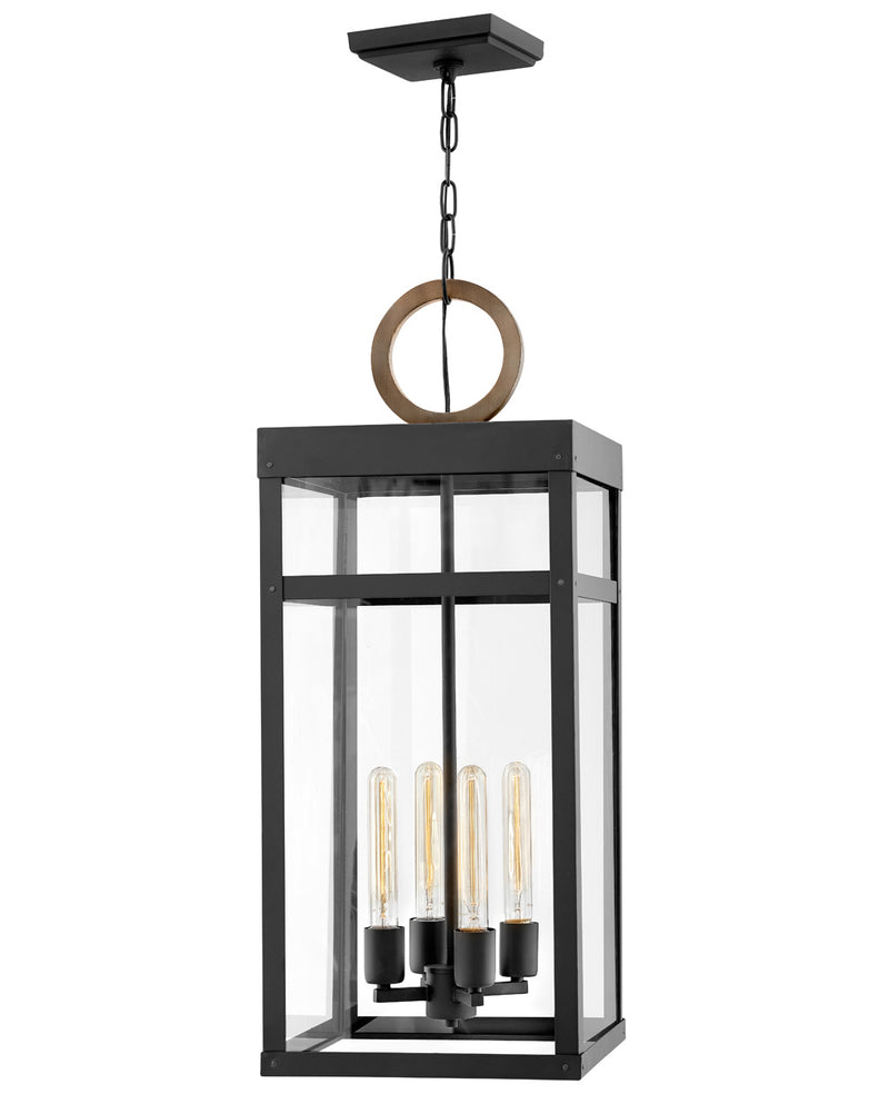 Hinkley - 2808BK-LL - LED Hanging Lantern - Porter - Black