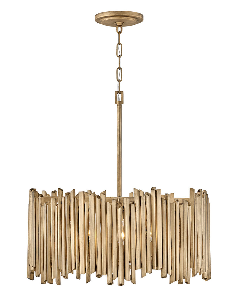 LED Chandelier<br /><span style="color:#4AB0CE;">Entrega: 4-10 dias en USA</span><br /><span style="color:#4AB0CE;font-size:60%;">PREGUNTE POR ENTREGA EN PANAMA</span><br />Collection: Roca<br />Finish: Burnished Gold