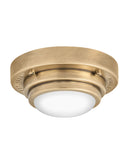 LED Flush Mount or Sconce<br /><span style="color:#4AB0CE;">Entrega: 6-7 semanas en USA</span><br /><span style="color:#4AB0CE;font-size:60%;">PREGUNTE POR ENTREGA EN PANAMA</span><br />Collection: Porte<br />Finish: Heritage Brass