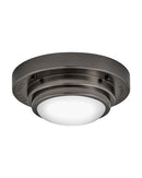 LED Flush Mount or Sconce<br /><span style="color:#4AB0CE;">Entrega: 4-10 dias en USA</span><br /><span style="color:#4AB0CE;font-size:60%;">PREGUNTE POR ENTREGA EN PANAMA</span><br />Collection: Porte<br />Finish: Black Oxide