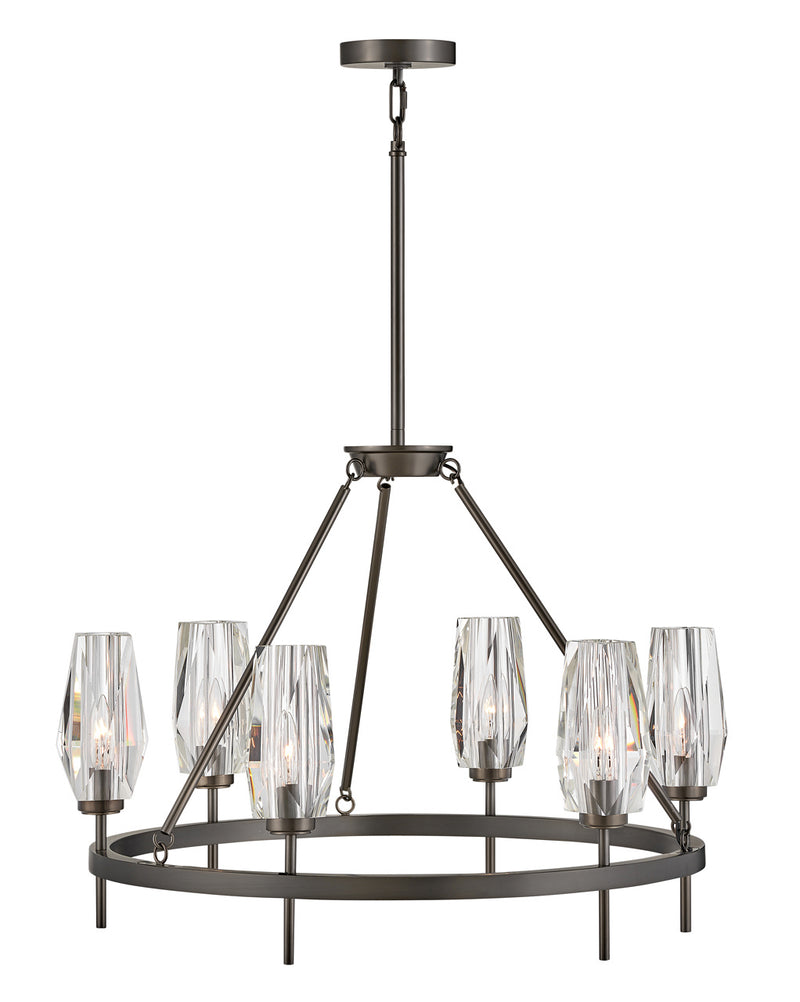 Hinkley - 38255BX - LED Chandelier - Ana - Black Oxide