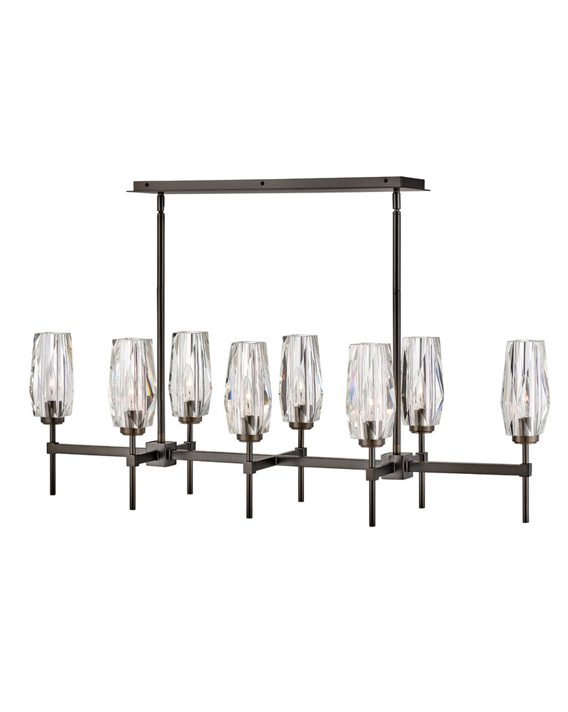 Hinkley - 38256BX - LED Linear Chandelier - Ana - Black Oxide