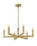 Hinkley - 45046HB - LED Chandelier - Ezra - Heritage Brass