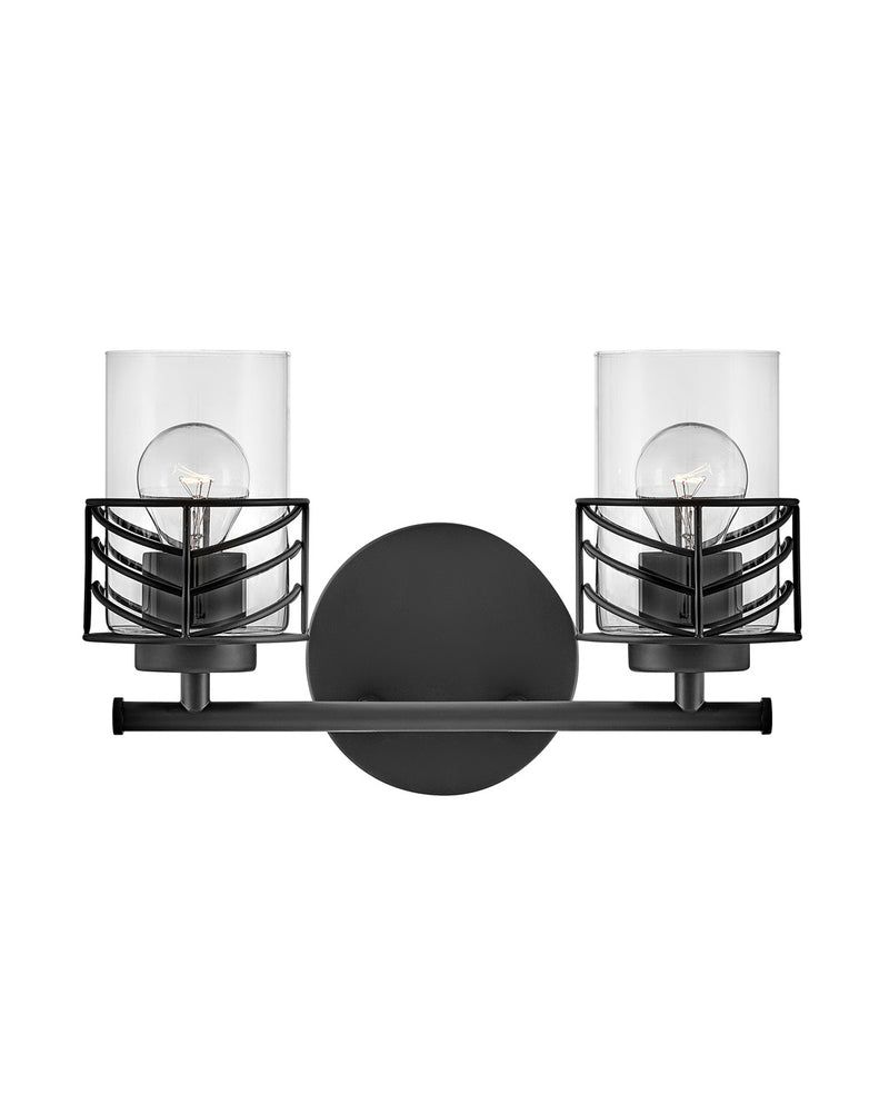 LED Vanity<br /><span style="color:#4AB0CE;">Entrega: 4-10 dias en USA</span><br /><span style="color:#4AB0CE;font-size:60%;">PREGUNTE POR ENTREGA EN PANAMA</span><br />Collection: Della<br />Finish: Black
