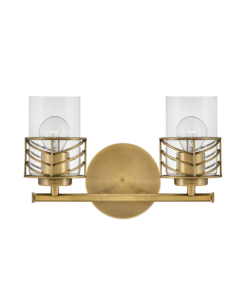 LED Vanity<br /><span style="color:#4AB0CE;">Entrega: 4-10 dias en USA</span><br /><span style="color:#4AB0CE;font-size:60%;">PREGUNTE POR ENTREGA EN PANAMA</span><br />Collection: Della<br />Finish: Lacquered Brass