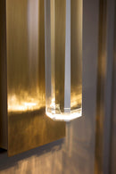 LED Wall Sconce<br /><span style="color:#4AB0CE;">Entrega: 4-10 dias en USA</span><br /><span style="color:#4AB0CE;font-size:60%;">PREGUNTE POR ENTREGA EN PANAMA</span><br />Collection: Cecily<br />Finish: Heritage Brass