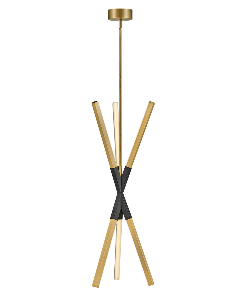 LED Pendant<br /><span style="color:#4AB0CE;">Entrega: 4-10 dias en USA</span><br /><span style="color:#4AB0CE;font-size:60%;">PREGUNTE POR ENTREGA EN PANAMA</span><br />Collection: Rae<br />Finish: Lacquered Brass