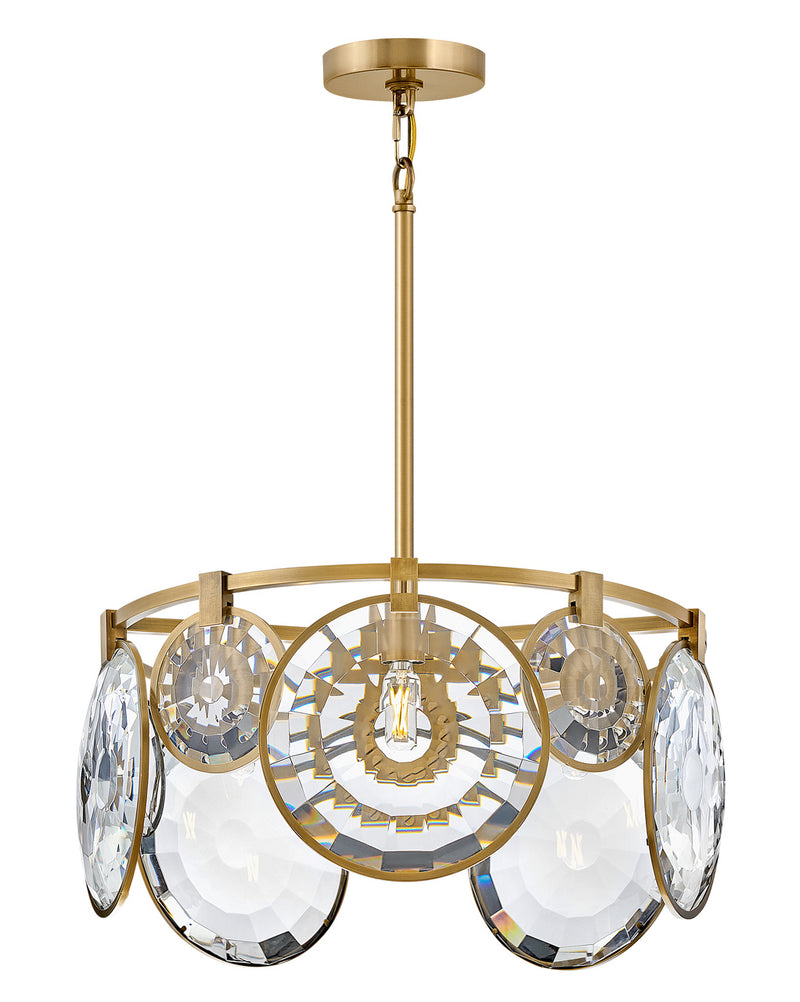 LED Pendant<br /><span style="color:#4AB0CE;">Entrega: 4-10 dias en USA</span><br /><span style="color:#4AB0CE;font-size:60%;">PREGUNTE POR ENTREGA EN PANAMA</span><br />Collection: Nala<br />Finish: Heritage Brass