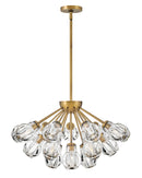 Fredrick Ramond - FR46956HBR - LED Pendant - Elise - Heritage Brass