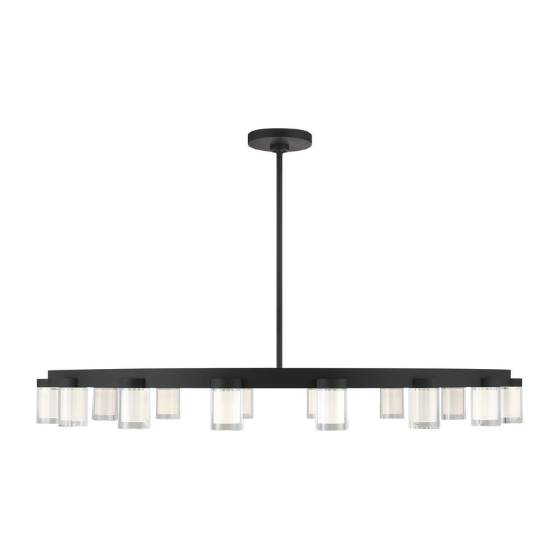 LED Chandelier<br /><span style="color:#4AB0CE;">Entrega: 4-10 dias en USA</span><br /><span style="color:#4AB0CE;font-size:60%;">PREGUNTE POR ENTREGA EN PANAMA</span><br />Collection: Esfera<br />Finish: Nightshade Black