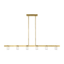 LED Linear Suspension<br /><span style="color:#4AB0CE;">Entrega: 4-10 dias en USA</span><br /><span style="color:#4AB0CE;font-size:60%;">PREGUNTE POR ENTREGA EN PANAMA</span><br />Collection: Esfera<br />Finish: Natural Brass