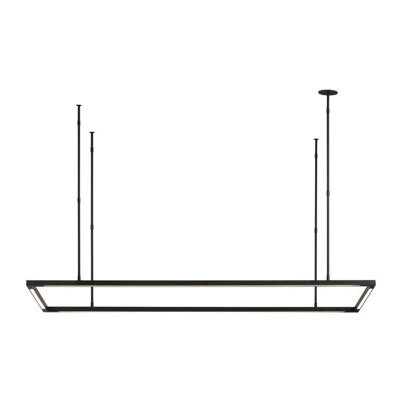 LED Linear Suspension<br /><span style="color:#4AB0CE;">Entrega: 4-10 dias en USA</span><br /><span style="color:#4AB0CE;font-size:60%;">PREGUNTE POR ENTREGA EN PANAMA</span><br />Collection: Stagger<br />Finish: Nightshade Black