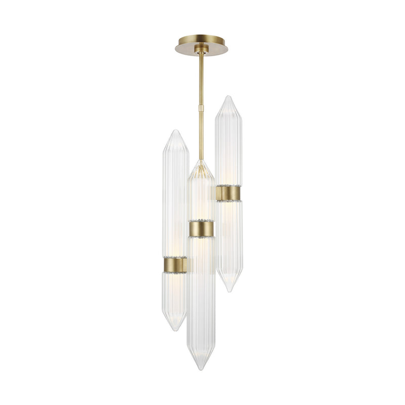 LED Pendant<br /><span style="color:#4AB0CE;">Entrega: 4-10 dias en USA</span><br /><span style="color:#4AB0CE;font-size:60%;">PREGUNTE POR ENTREGA EN PANAMA</span><br />Collection: Langston<br />Finish: Plated Brass