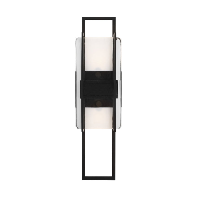 LED Wall Sconce<br /><span style="color:#4AB0CE;">Entrega: 4-10 dias en USA</span><br /><span style="color:#4AB0CE;font-size:60%;">PREGUNTE POR ENTREGA EN PANAMA</span><br />Collection: Duelle<br />Finish: Nightshade Black