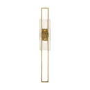 LED Wall Sconce<br /><span style="color:#4AB0CE;">Entrega: 4-10 dias en USA</span><br /><span style="color:#4AB0CE;font-size:60%;">PREGUNTE POR ENTREGA EN PANAMA</span><br />Collection: Duelle<br />Finish: Natural Brass