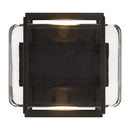 LED Wall Sconce<br /><span style="color:#4AB0CE;">Entrega: 26-27 semanas en USA</span><br /><span style="color:#4AB0CE;font-size:60%;">PREGUNTE POR ENTREGA EN PANAMA</span><br />Collection: Duelle<br />Finish: Nightshade Black