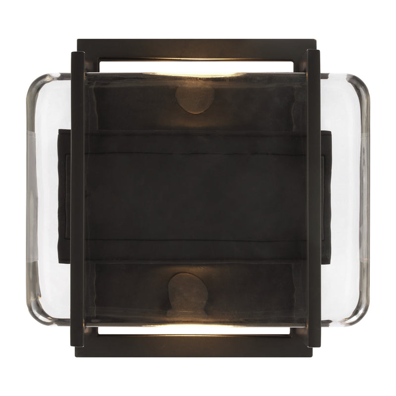 LED Wall Sconce<br /><span style="color:#4AB0CE;">Entrega: 4-10 dias en USA</span><br /><span style="color:#4AB0CE;font-size:60%;">PREGUNTE POR ENTREGA EN PANAMA</span><br />Collection: Duelle<br />Finish: Nightshade Black