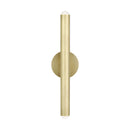 LED Wall Sconce<br /><span style="color:#4AB0CE;">Entrega: 4-10 dias en USA</span><br /><span style="color:#4AB0CE;font-size:60%;">PREGUNTE POR ENTREGA EN PANAMA</span><br />Collection: Ebell<br />Finish: Natural Brass
