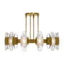 LED Chandelier<br /><span style="color:#4AB0CE;">Entrega: 4-10 dias en USA</span><br /><span style="color:#4AB0CE;font-size:60%;">PREGUNTE POR ENTREGA EN PANAMA</span><br />Collection: Wythe<br />Finish: Plated Brass
