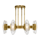 LED Chandelier<br /><span style="color:#4AB0CE;">Entrega: 4-10 dias en USA</span><br /><span style="color:#4AB0CE;font-size:60%;">PREGUNTE POR ENTREGA EN PANAMA</span><br />Collection: Wythe<br />Finish: Plated Brass