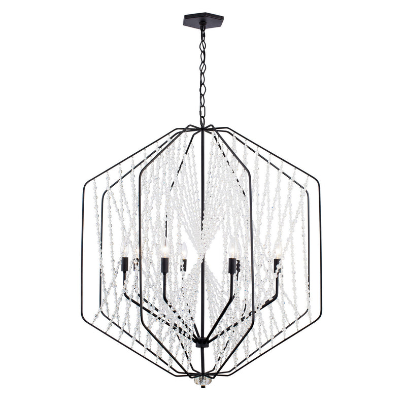 Eight Light Pendant<br /><span style="color:#4AB0CE;">Entrega: 4-10 dias en USA</span><br /><span style="color:#4AB0CE;font-size:60%;">PREGUNTE POR ENTREGA EN PANAMA</span><br />Collection: Chelsea<br />Finish: Carbon