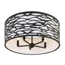 Five Light Convertible Semi-Flush/Pendant<br /><span style="color:#4AB0CE;">Entrega: 4-10 dias en USA</span><br /><span style="color:#4AB0CE;font-size:60%;">PREGUNTE POR ENTREGA EN PANAMA</span><br />Collection: Kato<br />Finish: Carbon