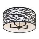 Five Light Convertible Semi-Flush/Pendant<br /><span style="color:#4AB0CE;">Entrega: 4-10 dias en USA</span><br /><span style="color:#4AB0CE;font-size:60%;">PREGUNTE POR ENTREGA EN PANAMA</span><br />Collection: Kato<br />Finish: Carbon