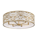Six Light Convertible Semi-Flush/Pendant<br /><span style="color:#4AB0CE;">Entrega: 4-10 dias en USA</span><br /><span style="color:#4AB0CE;font-size:60%;">PREGUNTE POR ENTREGA EN PANAMA</span><br />Collection: Kato<br />Finish: Havana Gold