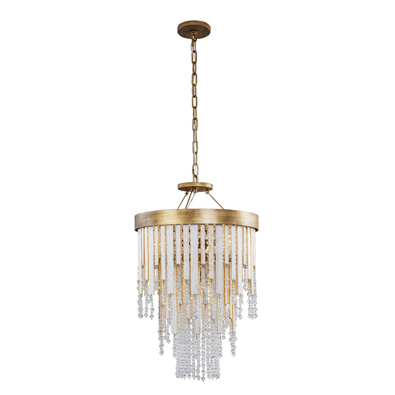 Four Light Chandelier<br /><span style="color:#4AB0CE;">Entrega: 4-10 dias en USA</span><br /><span style="color:#4AB0CE;font-size:60%;">PREGUNTE POR ENTREGA EN PANAMA</span><br />Collection: Lafayette<br />Finish: Havana Gold