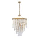 Seven Light Chandelier<br /><span style="color:#4AB0CE;">Entrega: 4-10 dias en USA</span><br /><span style="color:#4AB0CE;font-size:60%;">PREGUNTE POR ENTREGA EN PANAMA</span><br />Collection: Lafayette<br />Finish: Havana Gold