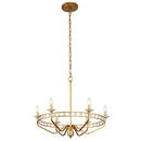 Six Light Chandelier<br /><span style="color:
