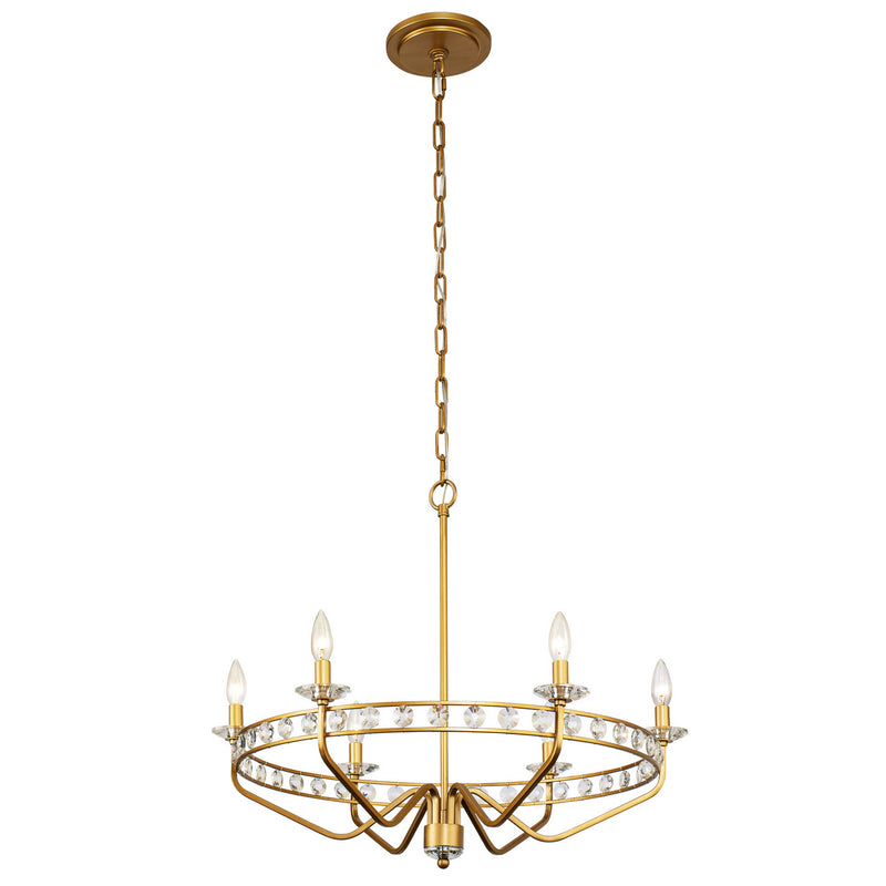 Six Light Chandelier<br /><span style="color: