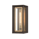 Troy Lighting - B4052-TBZ/PBR - One Light Outdoor Wall Sconce - Lowry - Textured Bronze