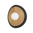 Troy Lighting - B4221-PBR/SBK - One Light Wall Sconce - Larson - Patina Brass/Soft Black