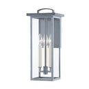 Troy Lighting - B7522-WZN - Three Light Outdoor Wall Sconce - Eden - Weathered Zinc