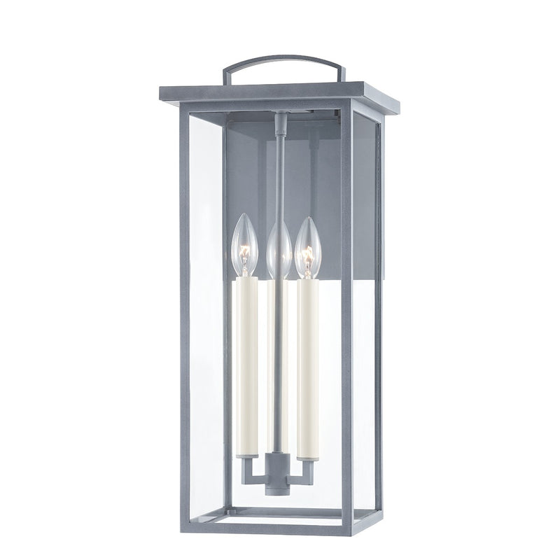 Troy Lighting - B7523-WZN - Four Light Wall Sconce - Eden - Weathered Zinc