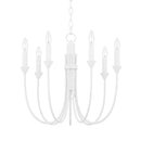 Troy Lighting - F1007-GSW - Seven Light Chandelier - Cate - Gesso White