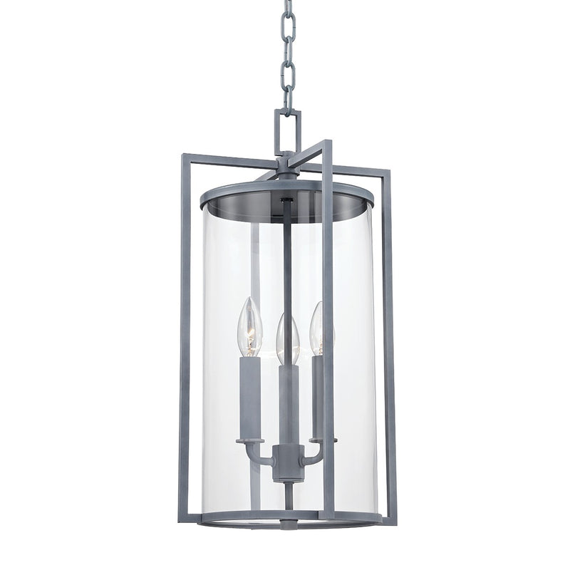 Troy Lighting - F1146-WZN - Three Light Outdoor Lantern - Percy - Weathered Zinc