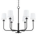 Troy Lighting - F7736-FOR - Six Light Chandelier - Bodhi - Forged Iron