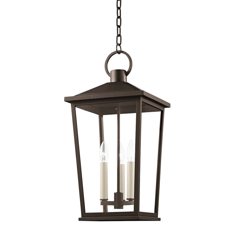 Troy Lighting - F8911-TBZH - Three Light Outdoor Lantern - Soren - Textured Bronze W/ Hl